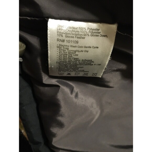 Cloudveil Goose Down Black Puffer Jacket Extra Warm Women’s Sz Large - Picture 13 of 16